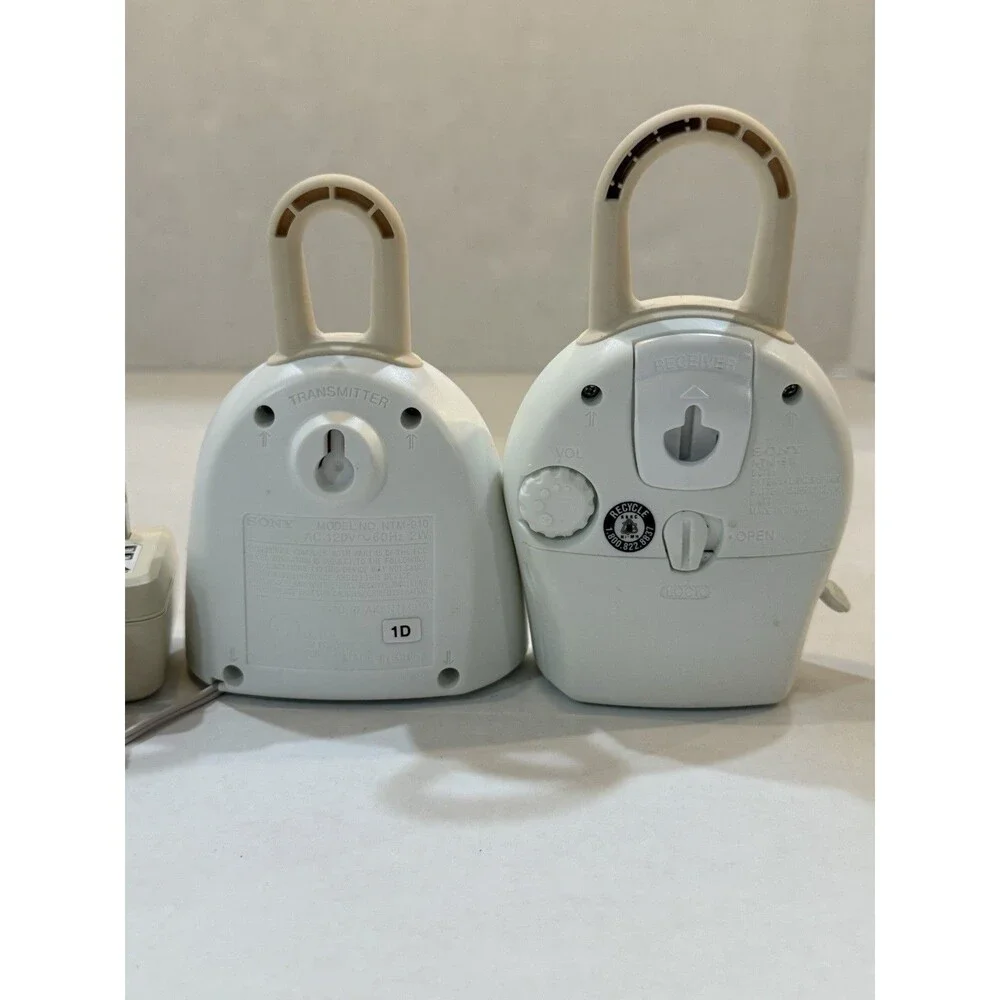 Sony NTM910 900MHz BabyCall Rechargeable Nursery Baby Monitor Sound-Sensor Teste